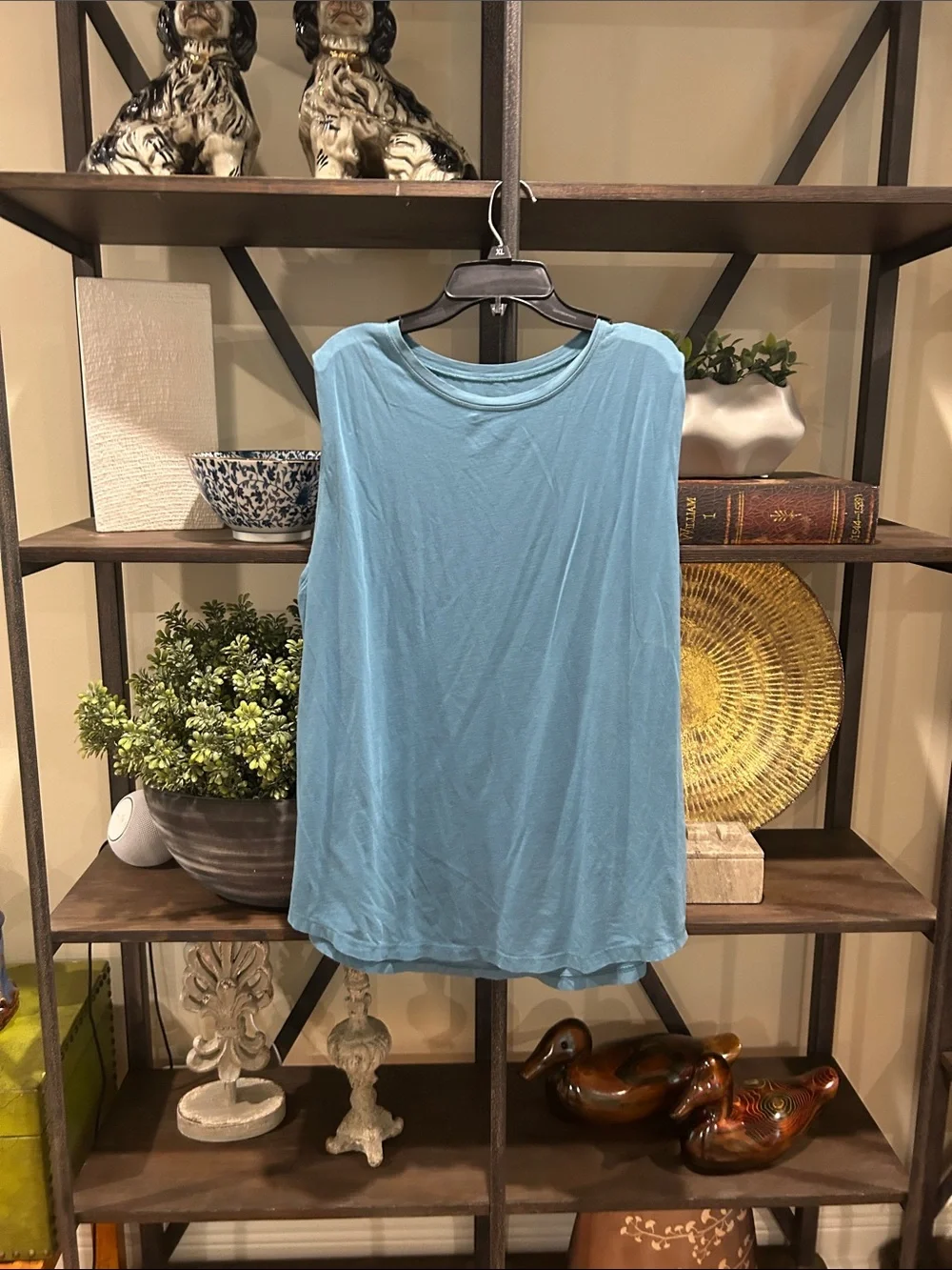 Light teal Blue Women’s Sleeveless Top